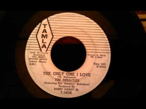 Miracles - The Only One I Love - Rare, Early Smokey Robinson Ballad