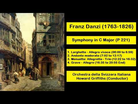 Franz Danzi (1763-1826) - Symphony in C Major (P 221)