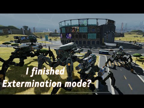 I Beat War Robots Extermination Mode with NO WEAPONS ???...... in Hangar 2.