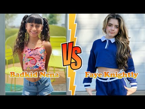 Badkid Nena (Tha Bad Kids) VS Faye Knightly (ROCK SQUAD) Transformation 2026 ✪ From Baby To Now ♥︎