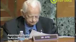 Sen Byrd Frail, Fiery In Final Days: Dies At 92