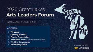 Great Lakes Arts Leaders Panel