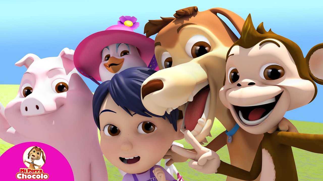SON MIS AMIGOS | 🐶 MI PERRO CHOCOLO | CANCIONES INFANTILES | MÚSICA PARA JUGAR #cancionesinfantiles