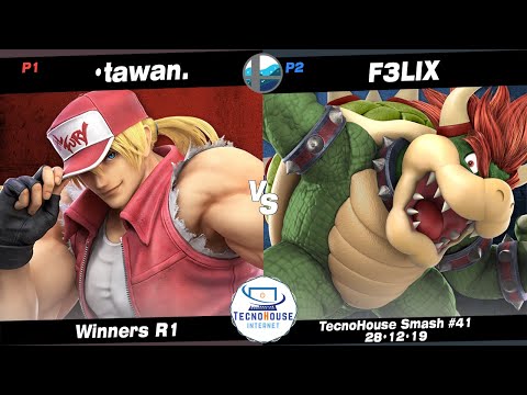 TecnoHouse #41: NF | •tawan. (Terry) vs TWL | F3LIX (Bowser) - Winners R1