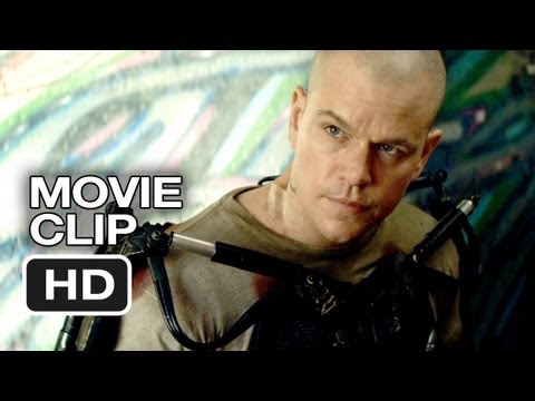 Elysium Movie CLIP - He's Awake (2013) - Matt Damon Sci-Fi Movie HD