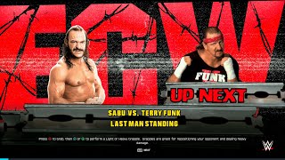 WWE 2K25 FULL MATCH - Sabu vs. Terry Funk - ICONIC SHOWDOWN!