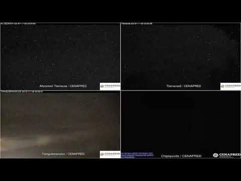 Popocatepetl - 20191109 - 00:00 a 05:59 hrs