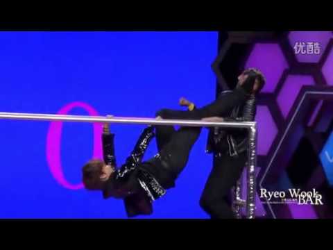 [Fancam] 130326 MinWook- Happy Camp so funny!