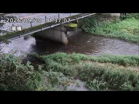 大田原市 河川監視 上高橋のライブカメラ映像