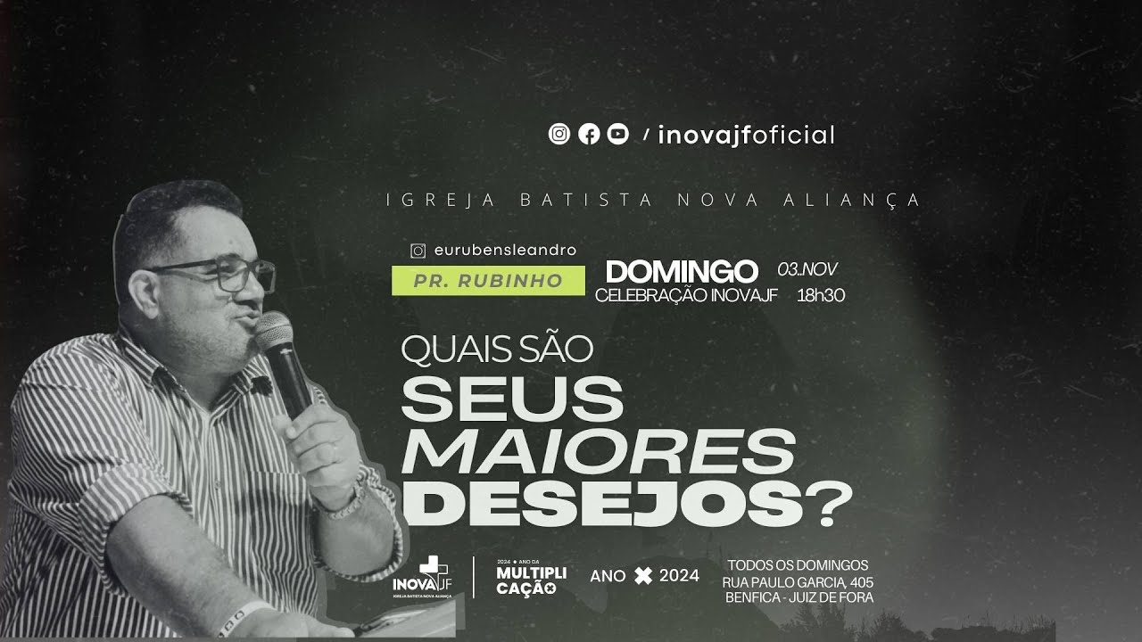 Quais são os seus maiores desejos? I Pastor Rubens Leandro
