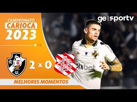 VASCO 2 X 0 BANGU | MELHORES MOMENTOS | 11ª RODADA DO CARIOCA 2023 | ge.globo