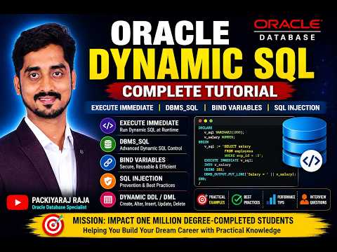 Plsql Tutorial Native Dynamic Sql In Oracle Database