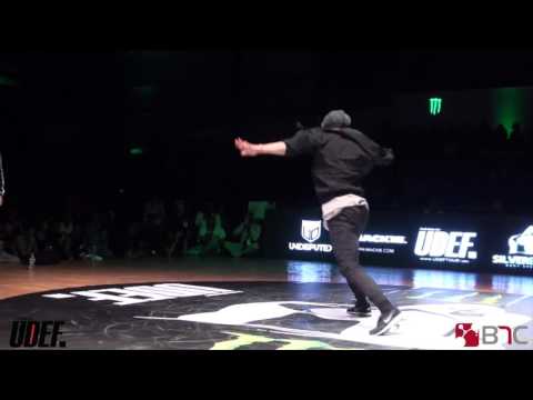 Menno Vs Wing  | 1 V 1 Top 16 | Silverback Open 2015 | Pro Breaking Tour | BNC