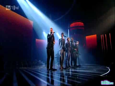 Take That Singing The Flood X Factor Live Final 12th December 2010
