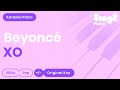 Beyoncé XO Karaoke Piano