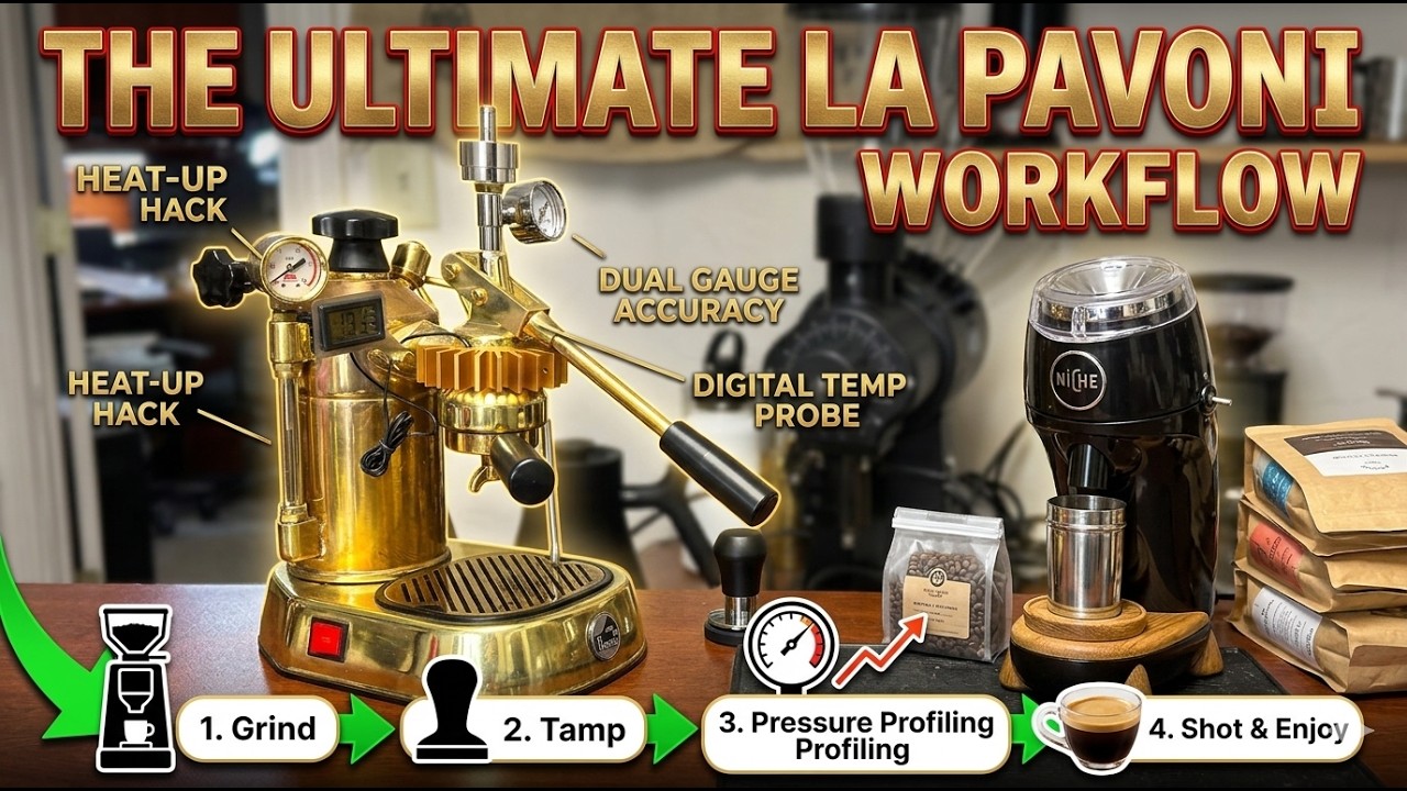 Live Session | The Ultimate La Pavoni Workflow (Pre-Infusion, Pressure, Temp)