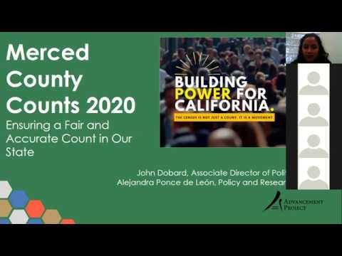 2020 Census Webinar Series Merced County