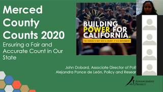2020 Census Webinar Series - Merced County