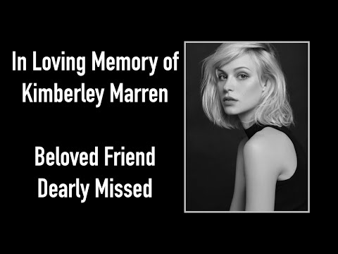 Kimberley Marren – Tribute – Pour Me A Glass Of Tomorrow
