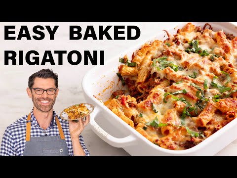 Easy Baked Rigatoni Recipe