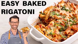 Easy Baked Rigatoni Recipe