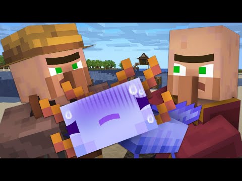 Axolotl & Villager 02 - Fight for Axolotl | Minecraft Animation