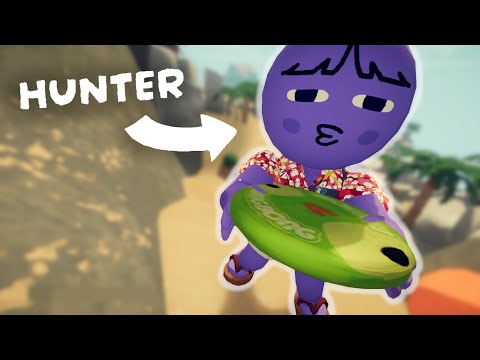 BloopTank Playing PEAK with the Hunter Mod