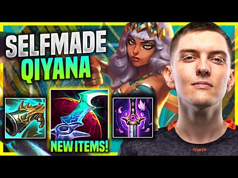 SELFMADE PICKS QIYANA WITH NEW ITEM ECLIPSE! - FNC Selfmade Plays Qiyana JUNGLE vs Graves! |