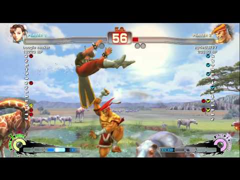hydeBUFFY [Adon] vs boogie seeker [Chun] SSF4 Japanese Online Ranked Matches - TRUE-HD
