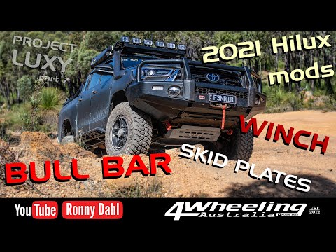 2021 Hilux mods, off-road bar work mods part 7