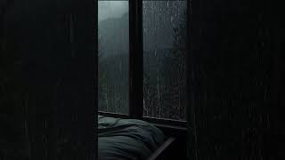 Tranquil Fall Night 🌙 Soft Rain and Warm Fireplace Ambience for Deep Sleep & Focus