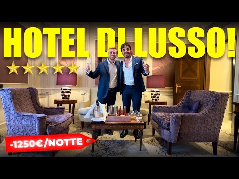 WE SLEEP ONE NIGHT IN THE SUITE OF THE MOST LUXURIOUS HOTEL IN MILAN - WE SPENT OVER €1,500!