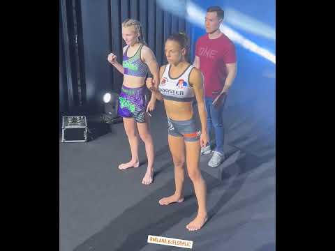 Smilla Sundell vs. Milana Bjelogrlic - Face-Off - (ONE Friday Fights 18) - [Kickboxing]