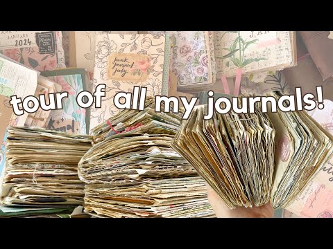 Every junk journal I've ever made 📖 Ideas, flip throughs + tips for beginners