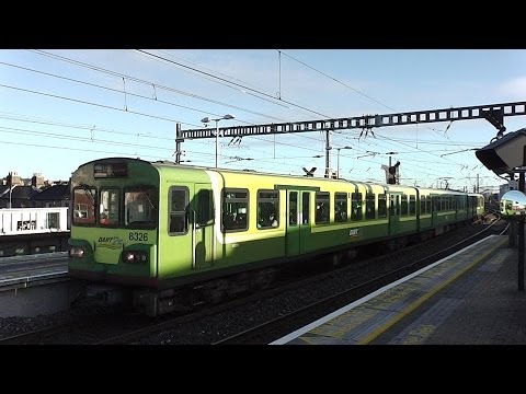 IE 8300 Class Dart Train number 8326 - Connolly Station, Dublin
