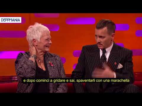 Johnny Depp al Graham Norton Show con Judi Dench -sottotitoli in italiano