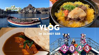 【Vlog】お正月のディズニーシーはこんな感じ🐭｜ニューイヤーズ・グリーティング【2023】