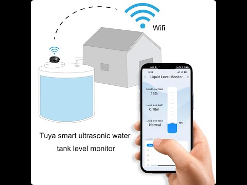 Monitor your tank- Onlin with Tuya APP and sensor.