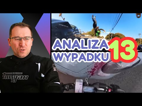 Przeleciał przez maskę! Policja na czas! | Analiza Wypadku cz.13