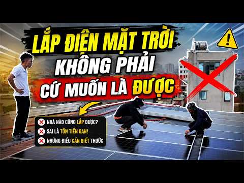 Những Điều Cần Biết Trước Khi Lắp Điện Mặt Trời - Phần 1