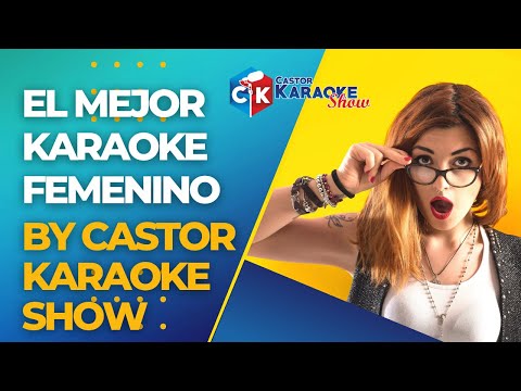 karaoke Mix Tropical Femenino -  gilberto ferrer Ft ivis cequea by castor karaoke show #karaokesongs