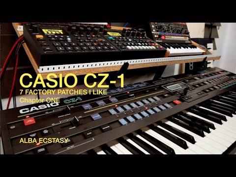CASIO CZ-1 | Chapter ONE: 7 factory patches I like