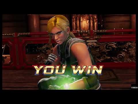 Virtua Fighter 5 Ultimate Showdown:Vanessa Lewis Arcade Mode On Very Hard