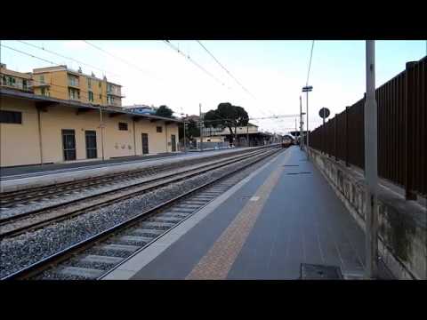 E656 515+E402B 121 per IC 704 Bari Centrale-Roma Termini, arrivo e partenza da Molfetta!