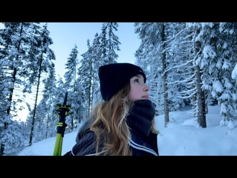 solo winter hike in the norwegian mountains ( -15ºC)