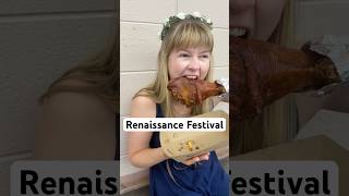 Looked for love at the renaissance fair! Ended up with a turkey leg 🤷🏼‍♀️ #autism #autistic #adhd