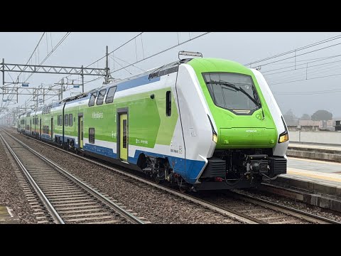 TRENI PASSEGGERI E MERCI di metà Novembre 2024 in transito alla stazione di Imola!