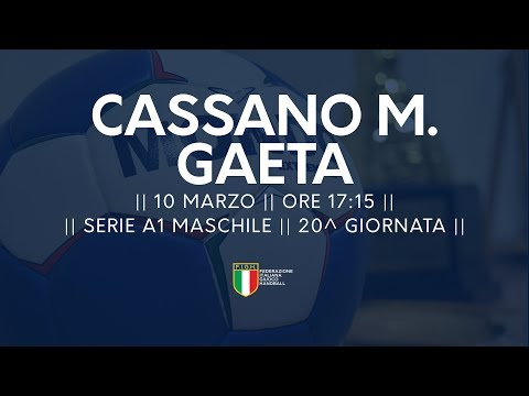 Serie A1M [20^]: Cassano Magnago - Gaeta 28-18
