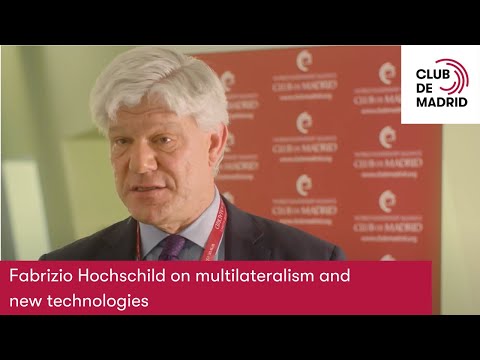 Fabrizio Hochschild on multilateralism and new technologies | Club de Madrid