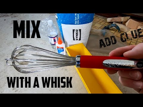 Mixing Drywall Compound Powder